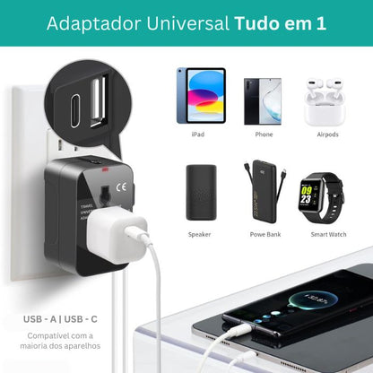 Adaptador Universal Tudo em 1