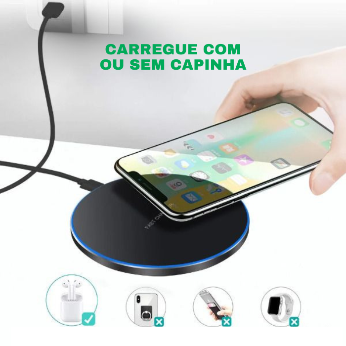 Carregador Sem Fio UltraPower - carga rápida