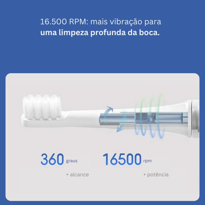 Escova de Dentes Elétrica Xiaomi T100